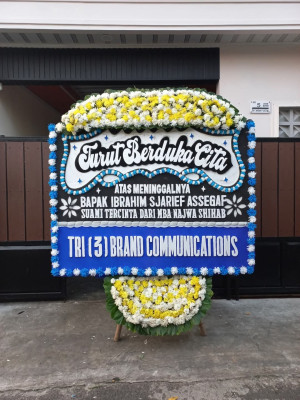 Papan Bunga Duka di Tarutung